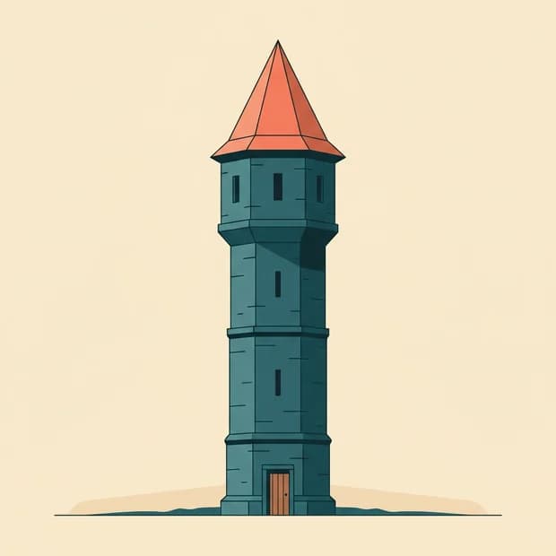 La tour du Guet à Calais, illustration