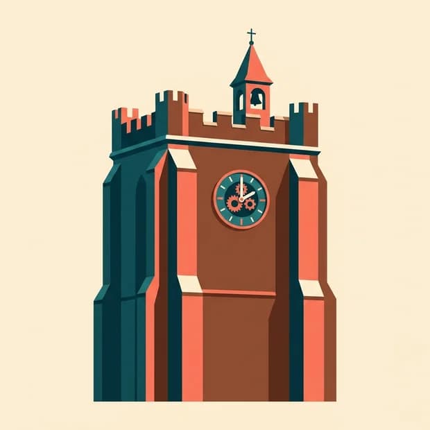 Le beffroi de Dunkerque, illustration