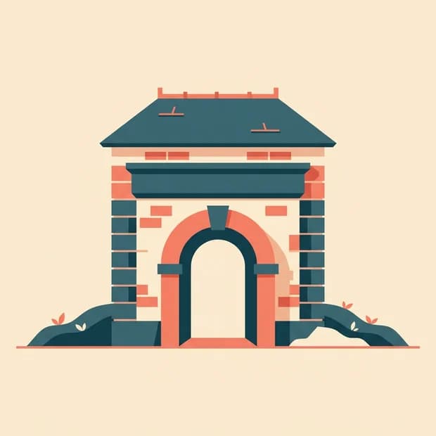 La porte de Mons à Maubeuge, illustration
