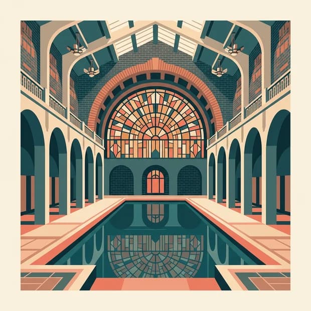 La Piscine de Roubaix, illustration