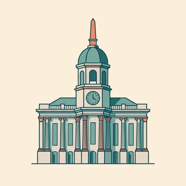L'hôtel de ville de Tourcoing, illustration